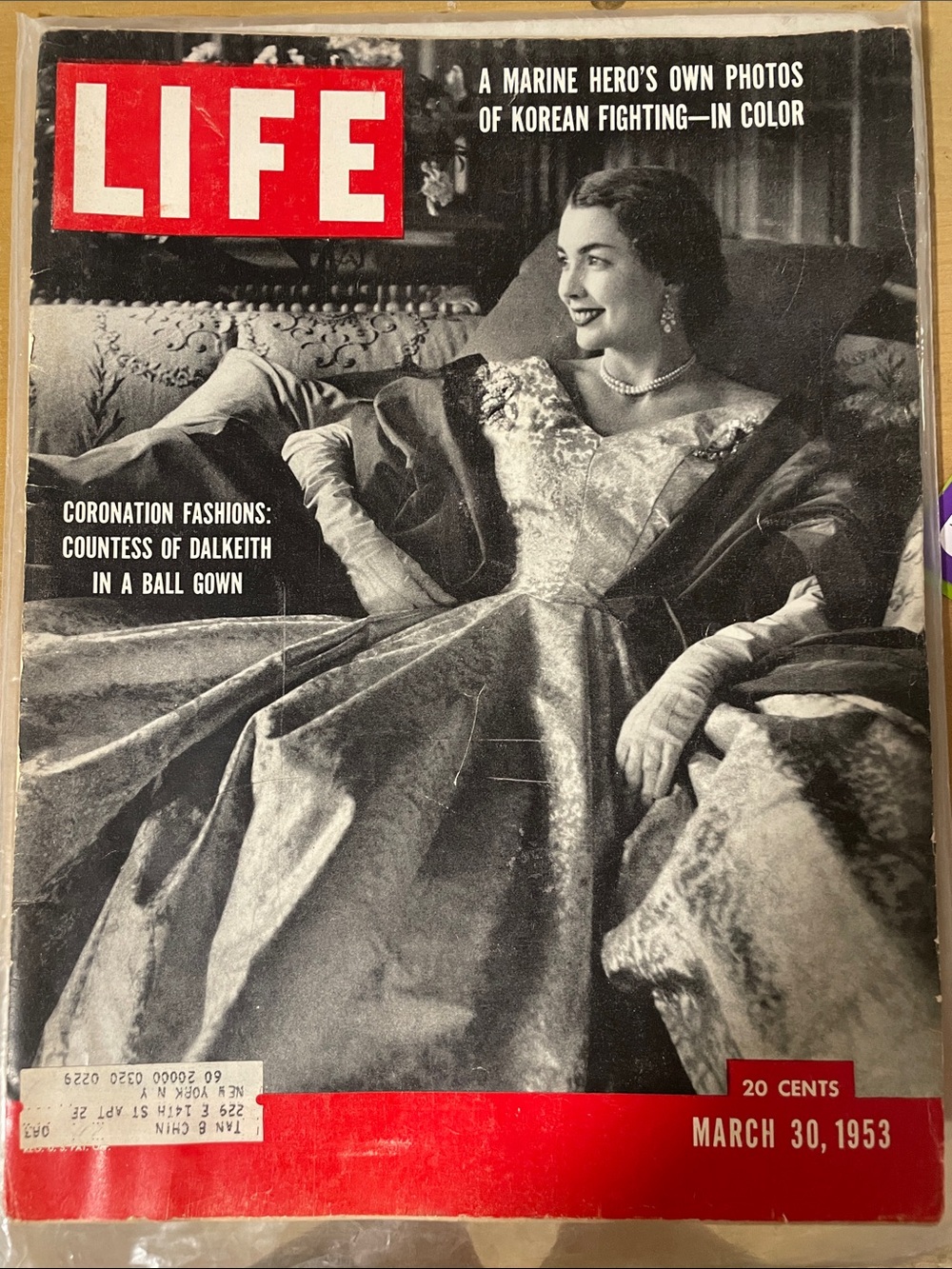 LIFE Magazine March 30, 1953 - Vintage Cover